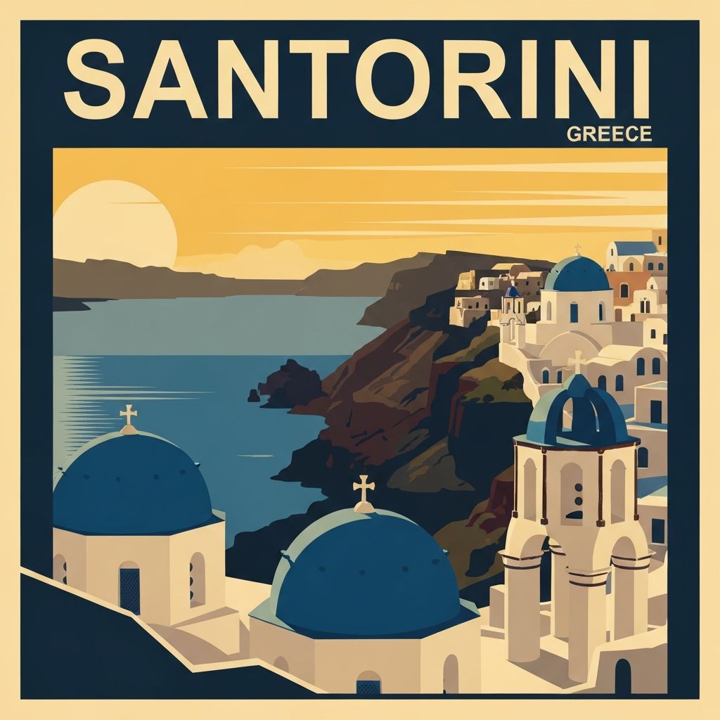 Santorini Blue